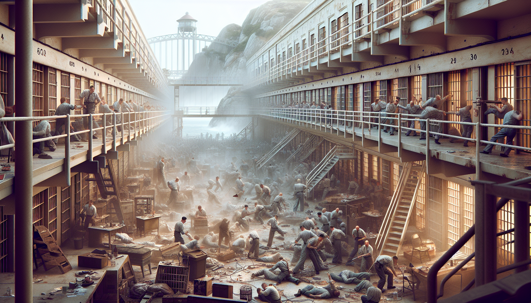 The Two-Day Battle Inside Alcatraz