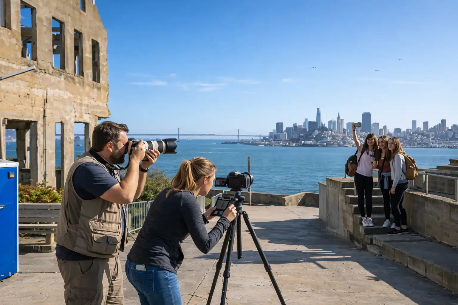 composition tips for better photos at alcatraz