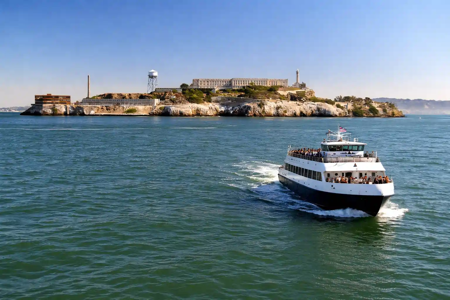ferry ride is an experience itself