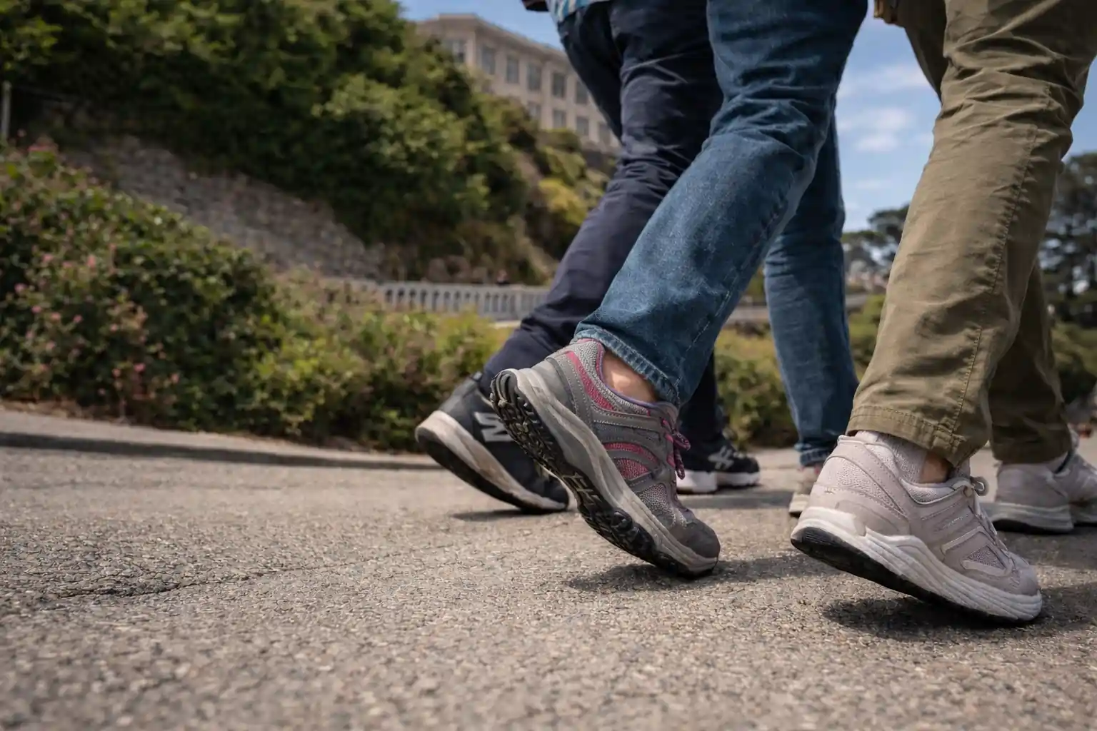 wear comfortable walking shoes